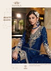 Swara By Sanika Chinon Silk Top With Plazzo Dupatta Online Wholesale